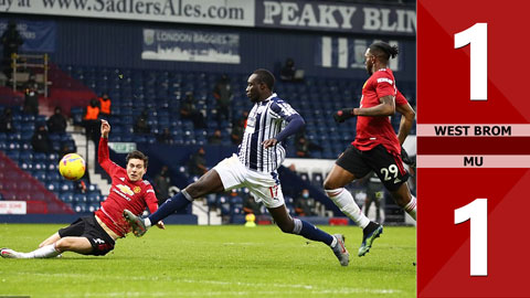 West Brom vs MU: 1-1, Qủy đỏ bất lực trước người cũ